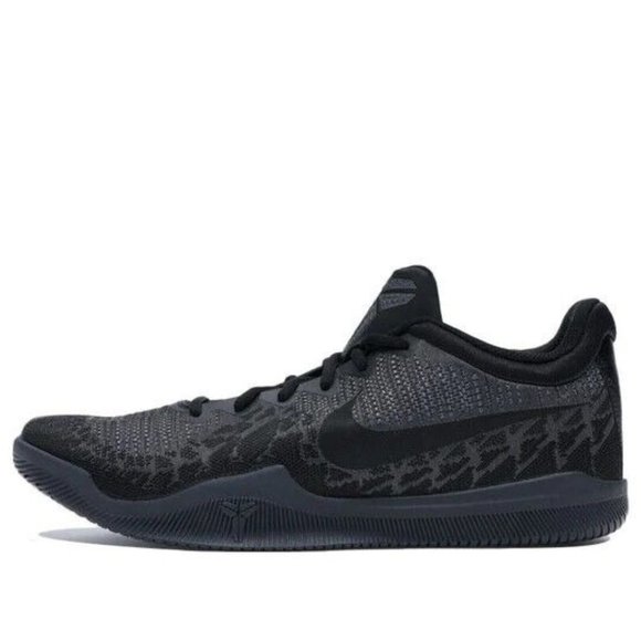 Nike Mamba Rage Triple Black Kobe Men's Sneakers Shoes Size 12.5 908972-002 - Picture 3 of 7